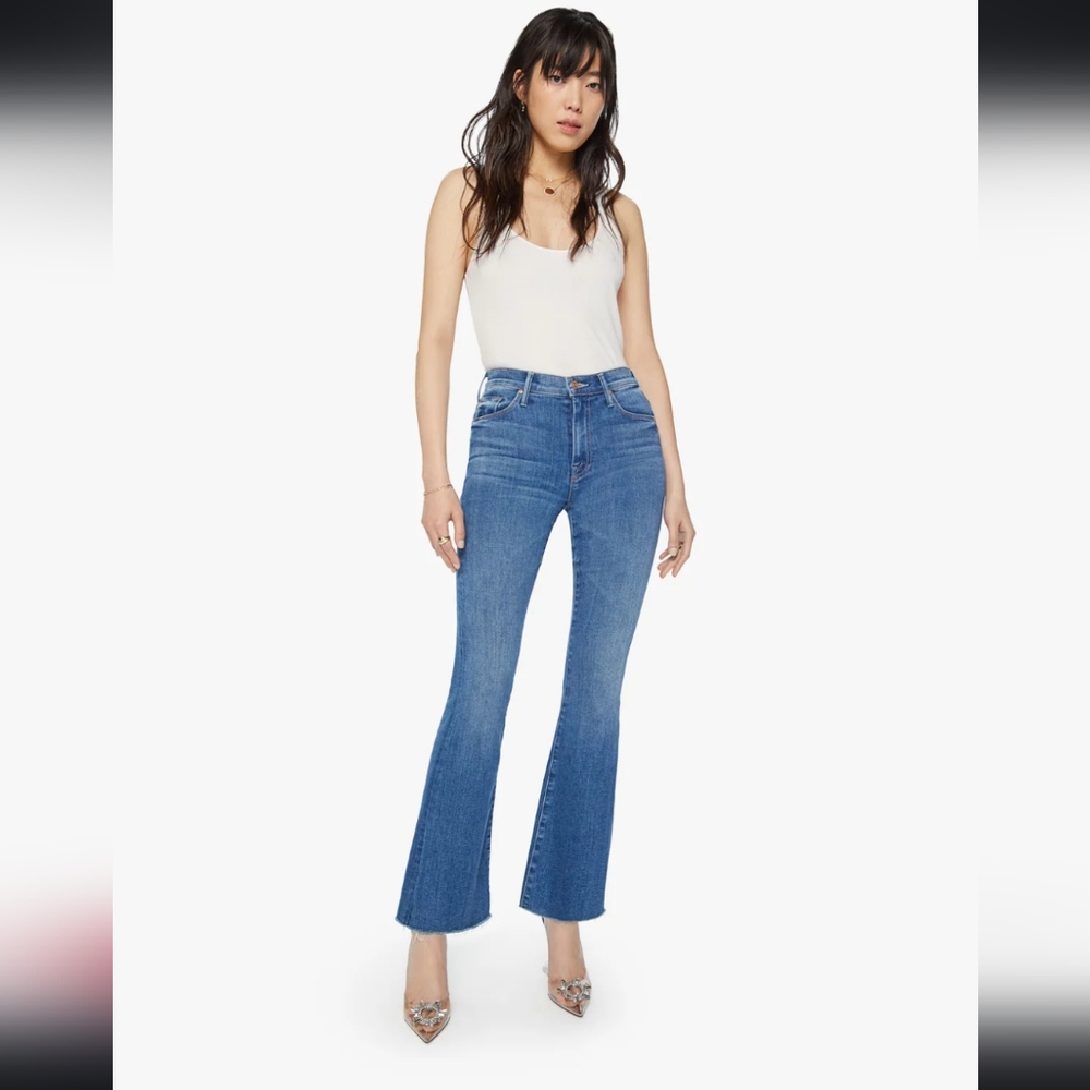MOTHER denim the Weekender Fray